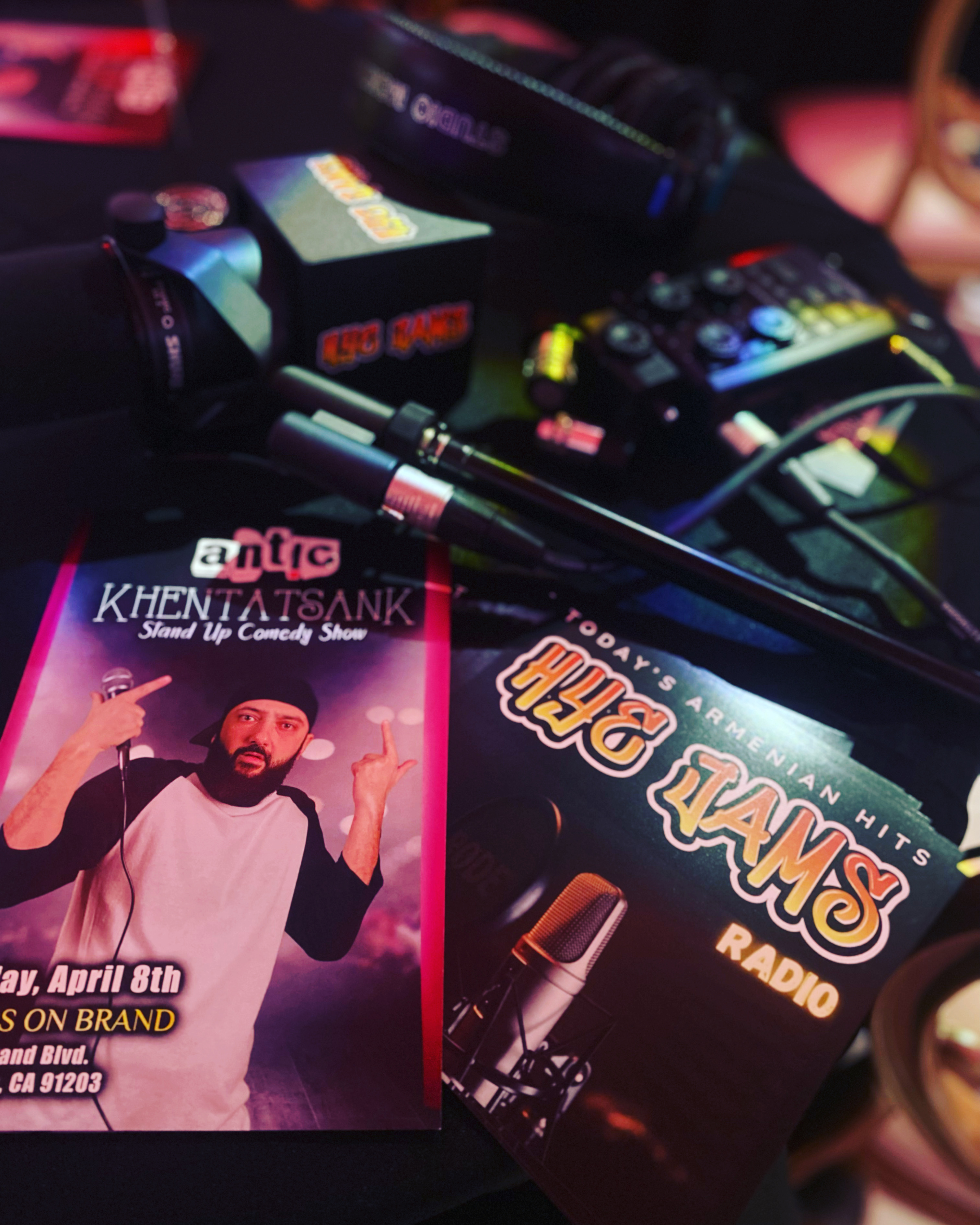 Hye Jams nightlife and event flyer setup
